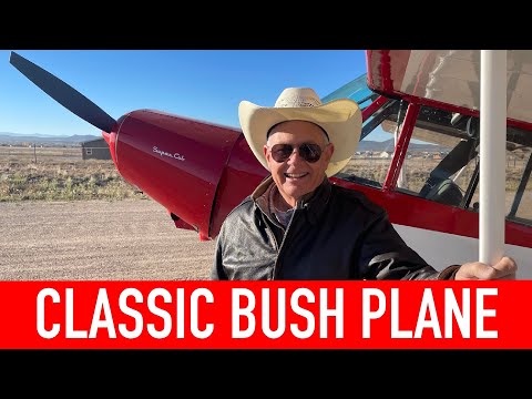 Видео: Хозяин ранчо AZ и его классический самолет Piper Super Cub Backcountry 1955 года