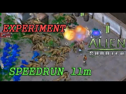 Видео: Alien Shooter: Experiment. Скоростное прохождение за 11 минут, рекорд