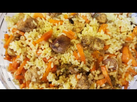 Видео: Плов в рукаве для запекания, все сложила в пакет и плов готов!