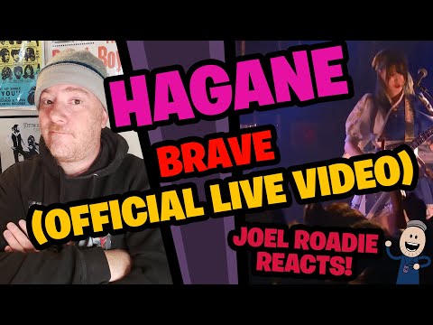 Видео: HAGANE - BRAVE (LIVE Music Video) - Реакция Roadie