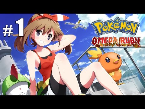 Видео: Новая соседка Мэй в Литлрут Тауне - Pokemon Omega Ruby - #1