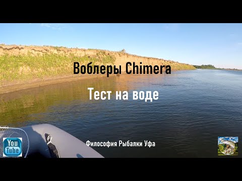 Видео: Воблеры Chimera Тест на воде