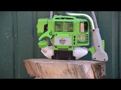 Видео: Бензокоса, Мотокоса, Тример KING BC530!Нова на ремонті!Перекачали на певно!