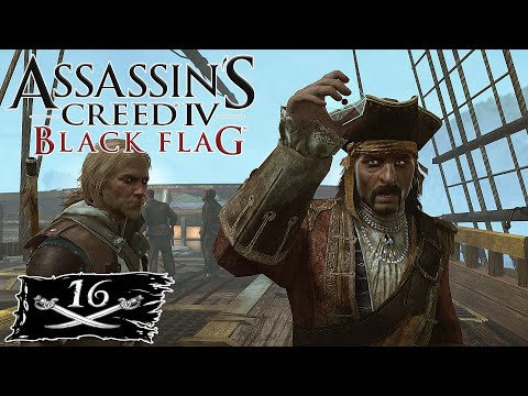 Видео: Assassin's Creed IV: Black Flag прохождение - ГАМБИТ ЧЁРНОЙ БОРОДЫ #16