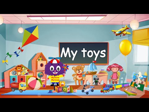Видео: Toys. Іграшки англійською мовою. Англійська для дітей.  English for kids. Kids vocabulary