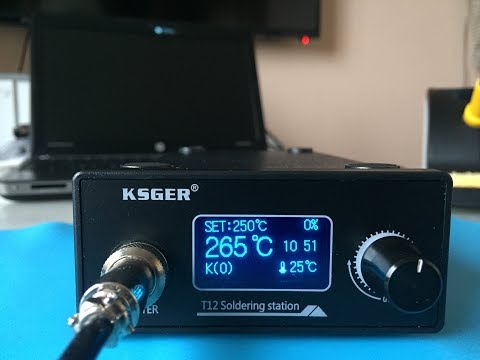 Видео: KSGER T12 Паяльная станция на STM32 с 1.3" OLED