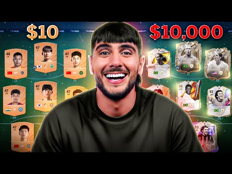 Видео: Команда FC26: 10 долларов против 10 000 долларов!