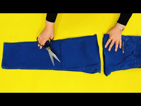 Видео: Пара брюк, которые вы никогда не носите, превращается в предмет роскоши. Это просто потрясающе.