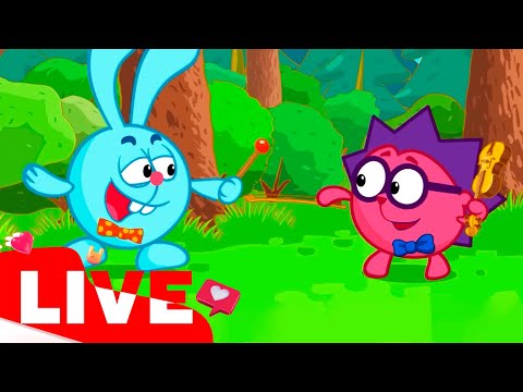 Видео: 🔴LIVE Смешарики 2D. Новый сезон