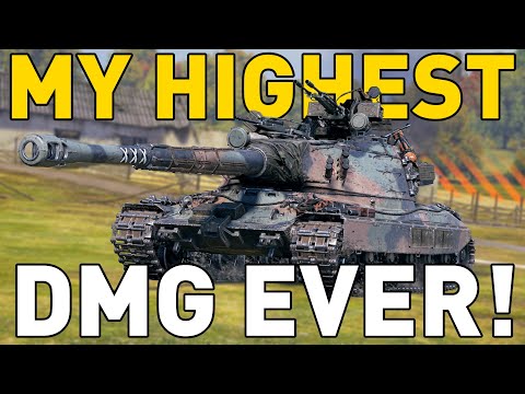 Видео: Мой самый высокий урон в World of Tanks!