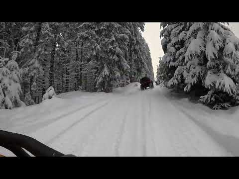 Видео: Полонина Ріжа - зимова подорож на квадроциклах з Ворохти