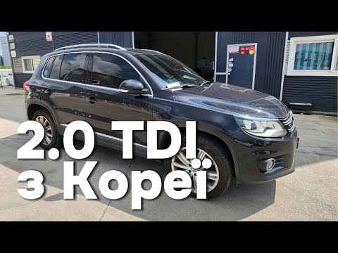 Видео: Відеоогляд на 2013 VW Tiguan 2.0TDI з Кореї від Olimp Asia