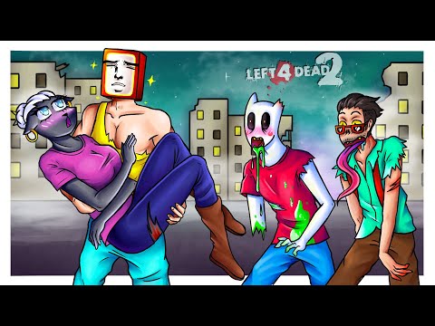 Видео: ПОДДЕРЖАЛ ДРУГА В ЗОМБИ АПОКАЛИПСИСЕ - ПОБЕДИЛ! - Left 4 Dead 2