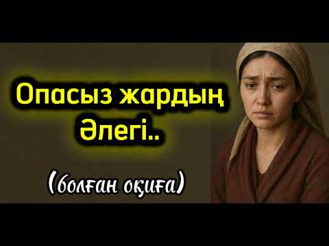 Видео: Опасыз жврдың әлегі.. болған оқиға.. әсерлі әңгіме