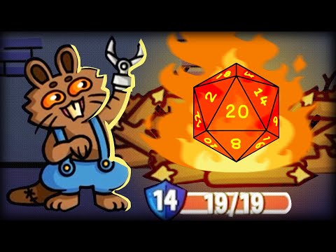 Видео: Бобр стакающий плотину через скейл от критов // Dungeon Clawler #5