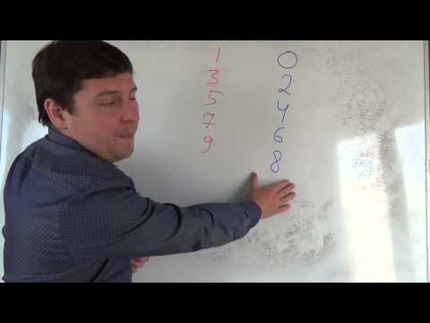 Видео: Математика 6 класс. 8 сентября. Признак делимости на 2