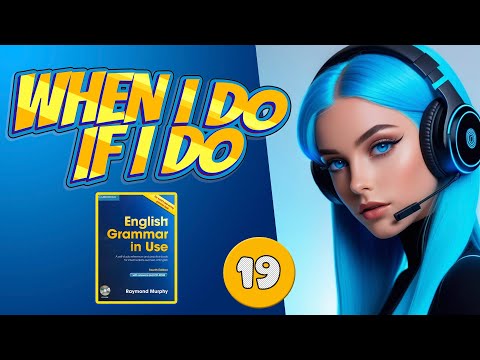 Видео: Тренажёр по синему Мёрфи/Предложения с if и when