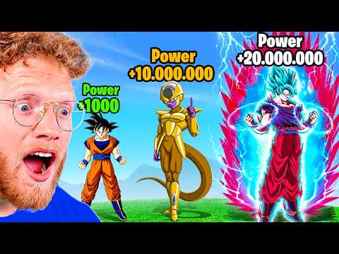 Видео: Сравнение уровня силы Гоку и Фрейзы