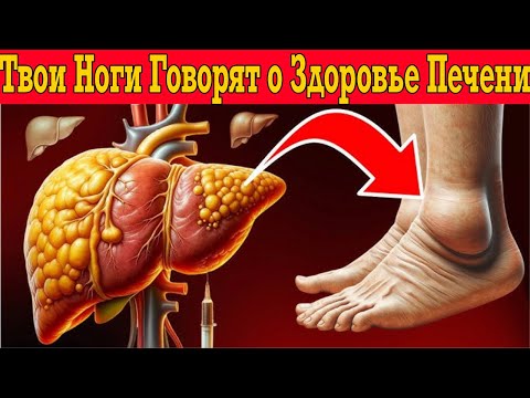 Видео: Тревожные симптомы здоровья ПЕЧЕНИ уже видны на твоих НОГАХ!