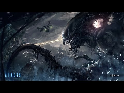 Видео: Aliens vs Predator (Часть 2) - Королева?! УЖЕ!!!!???