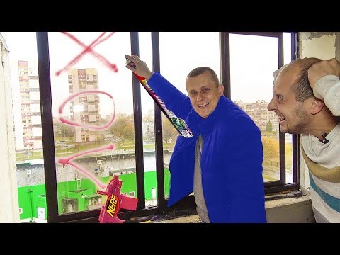 Видео: ПОДШУТИЛ НАД БРАТОМ. ВСЕ РОЗОВОЕ. НЕРФ БРОС ШОУ