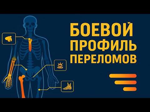 Видео: Топография переломов при боевой травме конечностей: клинико-тактические акценты