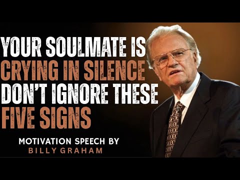 Видео: Ваша родственная душа ПЛАЧЕТ В МОЛЧАНИИ! Не игнорируйте эти 5 признаков! | Билли Грэм