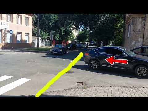 Видео: Таємниця перехрестя вул.Руська( екзаменаційний маршрут.м.Ужгород)