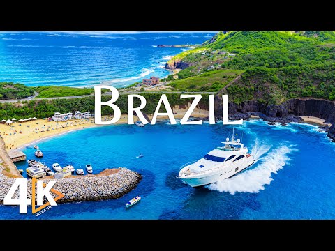 Видео: ЧУДЕСА БРАЗИЛИИ 4K 🇧🇷 – Самый яркий рай природы | Кинотеатр для релаксации