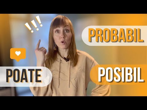 Видео: Слова "возможно" в румынском языке