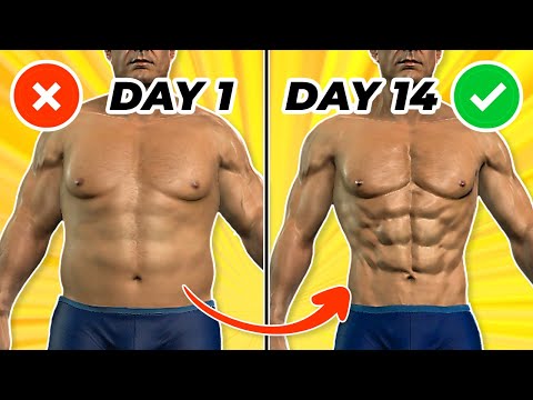 Видео: Накачайте косые мышцы живота за 14 дней (тренировка V-Cut Abs) – БЕСПЛАТНО!