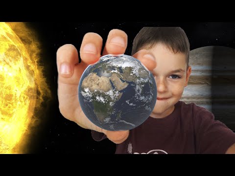 Видео: Рисуем планеты солнечной системы с Егором