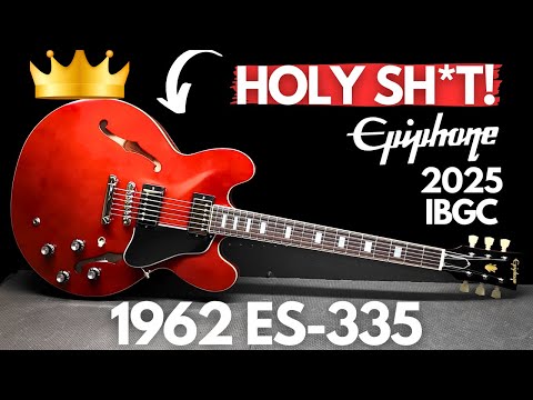 Видео: ЕДИНСТВЕННАЯ ГИТАРА Epiphone ES-335 ДЛЯ ПОКУПКИ — 2025 Вдохновленная Gibson Custom