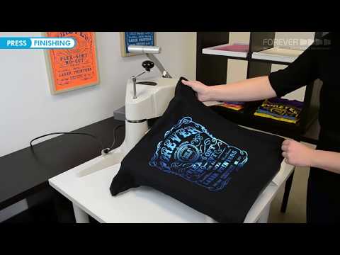 Видео: Инструкция по применению термобумаги Forever Flex-Soft (No-Cut).