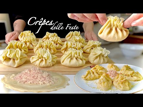 Видео: ВЕЧЕРИННЫЕ КРЕПЫ с кружевом 🥟 ВЕТЧИНА И СЫР Первое блюдо праздников 🎄