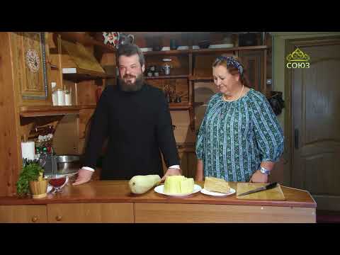 Видео: Кулинарное паломничество. Рецепт кабачков с сыром. Новоспасский мужской монастырь в Сумароково