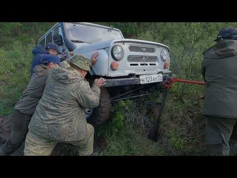 Видео: Опасный брод через Хараал. ( 1 часть )