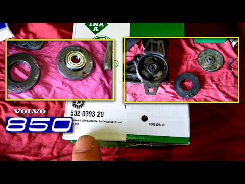 Видео: Volvo 850/70 Замена роликов ремня генератора
