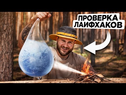 Видео: ПРОВЕРИЛ 12 РАБОЧИХ ЛАЙХАКОВ для выживания в ЛЕСУ и Кемпинга