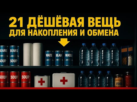 Видео: 21 ВЕЩЬ, которая спасет в кризис: что обязательно запасать