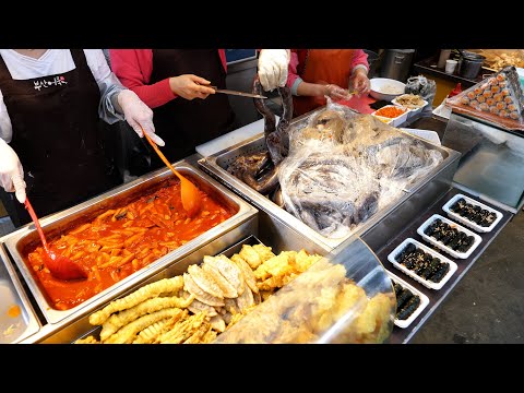 Видео: Магазин Ттеокбокки Продам 2000Рыбное пирожное / Мороженое | Корейская уличная еда