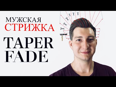 Видео: Taper fade / Тушевка в стрижках / Мужская стрижка fade / Переход в мужских стрижках / Low fade