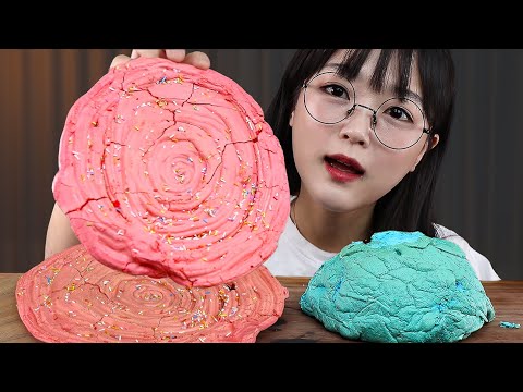 Видео: АСМР ЕДА БЕЗЕ🍭 ОБЛАЧНЫЙ ХЛЕБ🌈 | MUKBANG | EATING SHOW