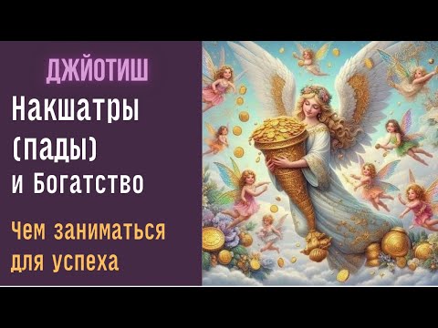 Видео: Финансы и астрология. Секреты накшатр (пады). Чем заниматься для успеха и богатства?  | Джйотиш
