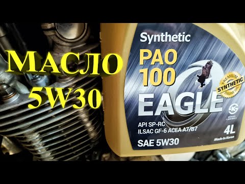 Видео: Масло EAGLE 5W30 PAO 100 от mygt.ru