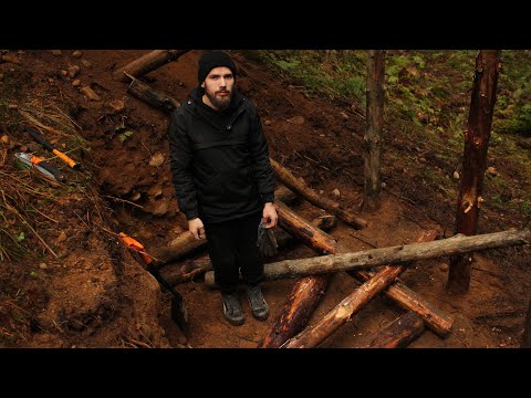 Видео: СТРОИЛ ЗЕМЛЯНКУ, А ОНА РАЗВАЛИЛАСЬ | ЧТО ДЕЛАТЬ ДАЛЬШЕ?