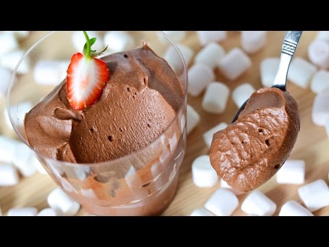 Видео: Шоколадный мусс с маршмеллоу ☆ Быстрый рецепт ☆ Chocolate mousse with marshmallow