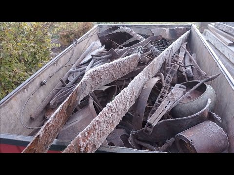 Видео: Коп металла по выбитой деревне.