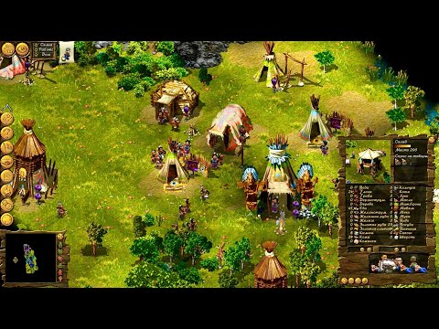 Видео: Cultures: The Discovery of Vinland - прохождение - миссия 5 - Миссисипи