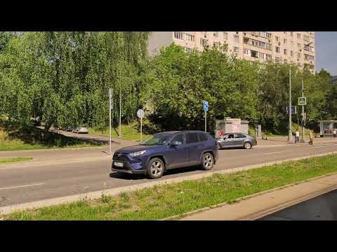 Видео: Трамвайный маршрут №1. Москва.